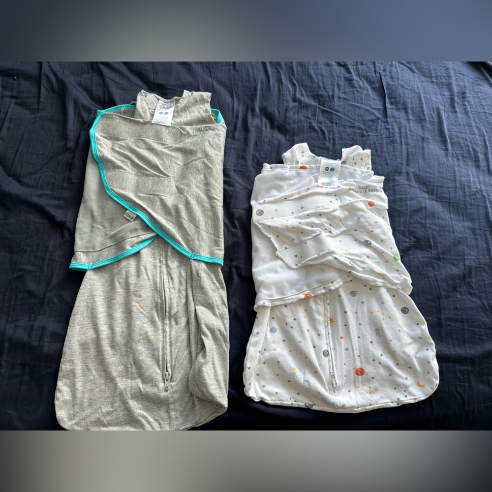 TWO Halo Sleep Sacs (3M and 6M)